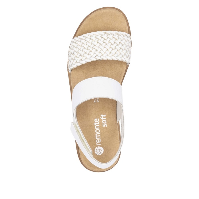 Remonte nu pieds d0q56 blancW028702_4