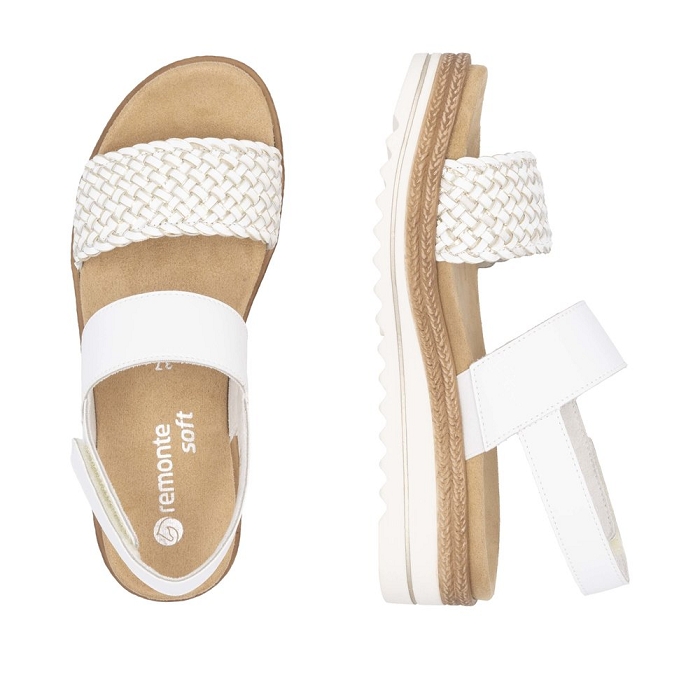 Remonte nu pieds d0q56 blancW028702_6
