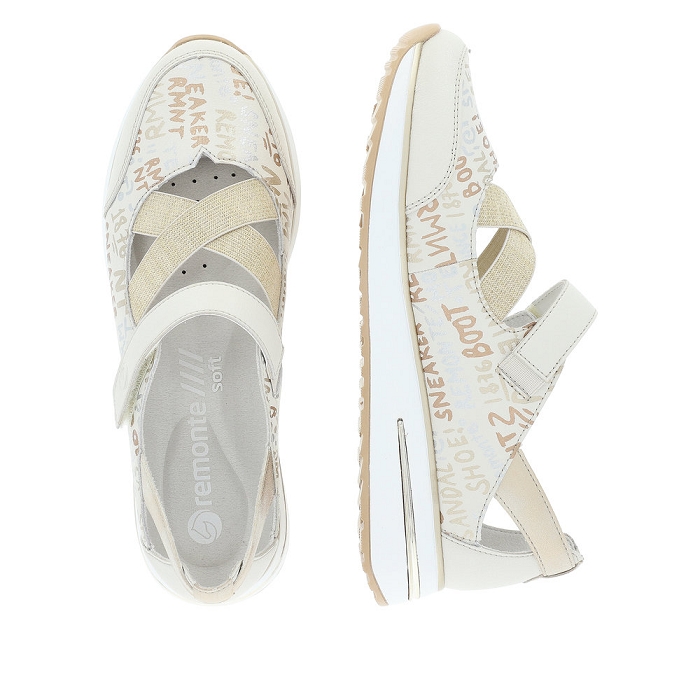 Remonte velcros d1g05 blancW029501_6