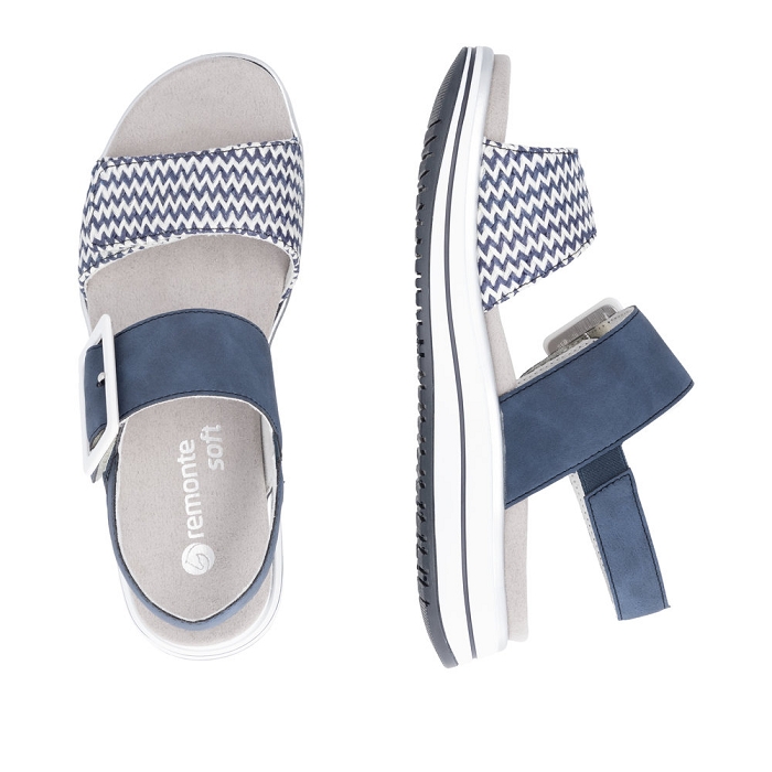 Remonte nu pieds d1j53 bleuW029803_6