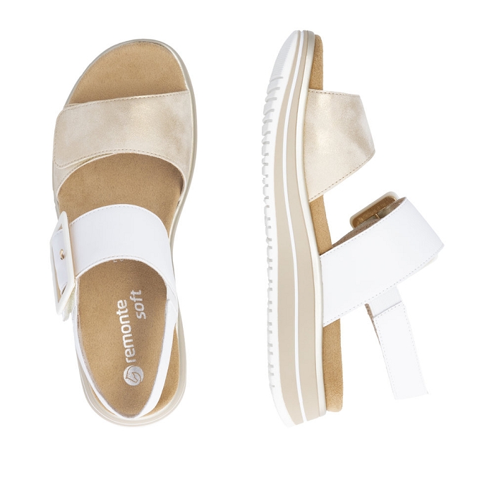 Remonte nu pieds d1j53 blancW029806_6