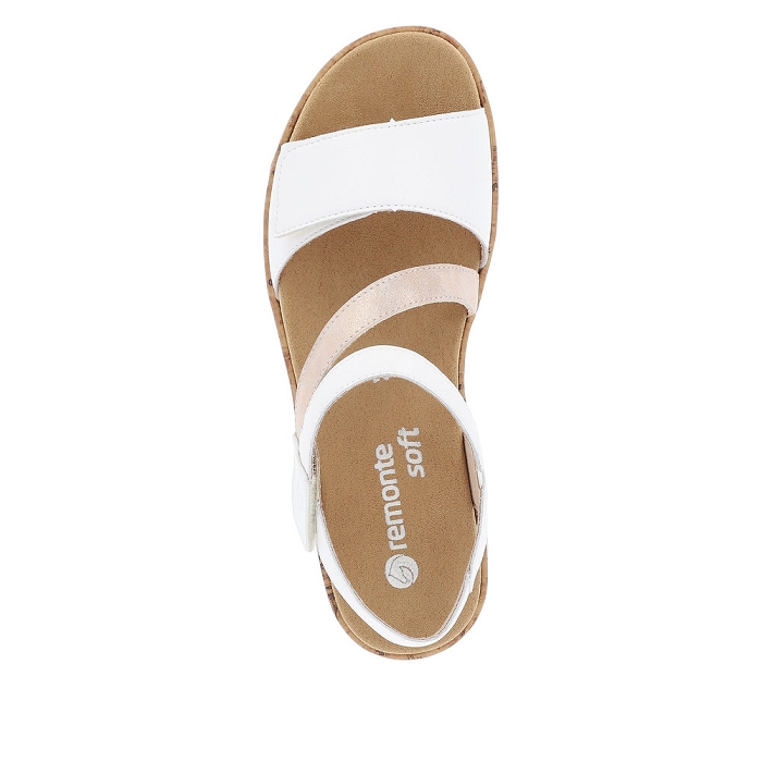 Remonte nu pieds r6860 blancW031501_4