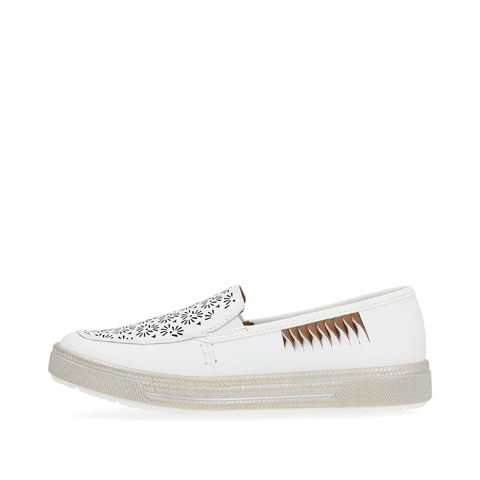 Remonte mocassin d1f06 blancW037601_5
