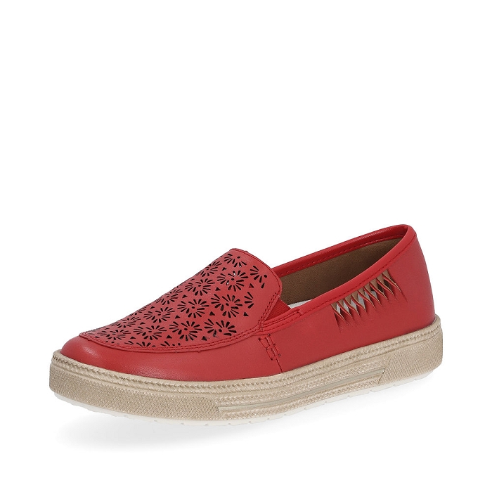 Remonte mocassin d1f06 rouge