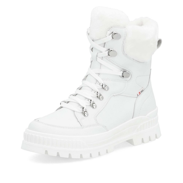 Rieker bottine w2174 blanc
