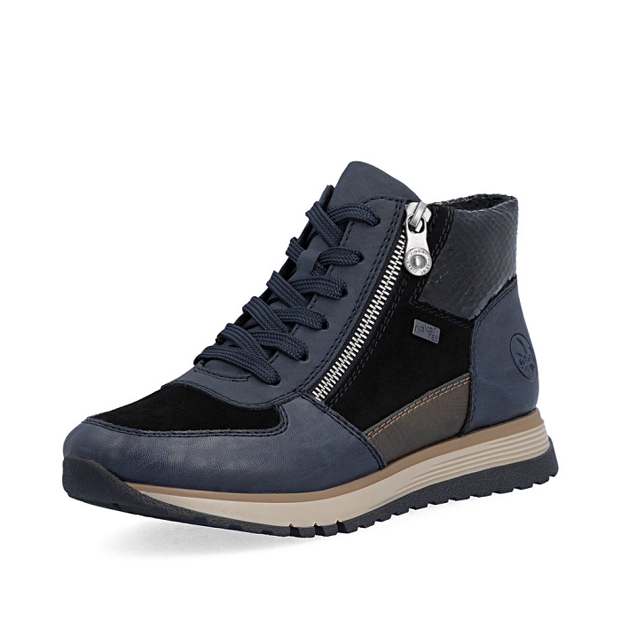 Rieker bottine 49040 bleu