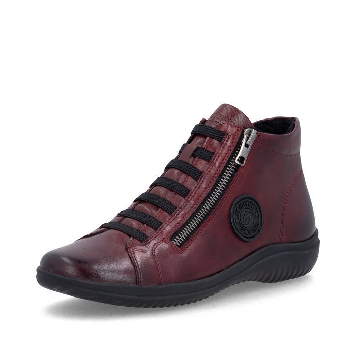 Remonte bottine d1e70 rouge
