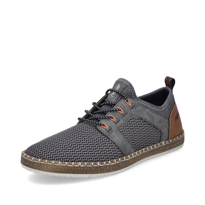 Rieker derbies b5252 gris