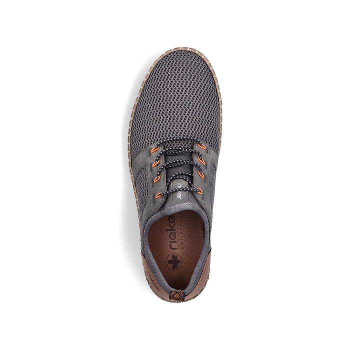 Rieker derbies b5252 grisY474503_4