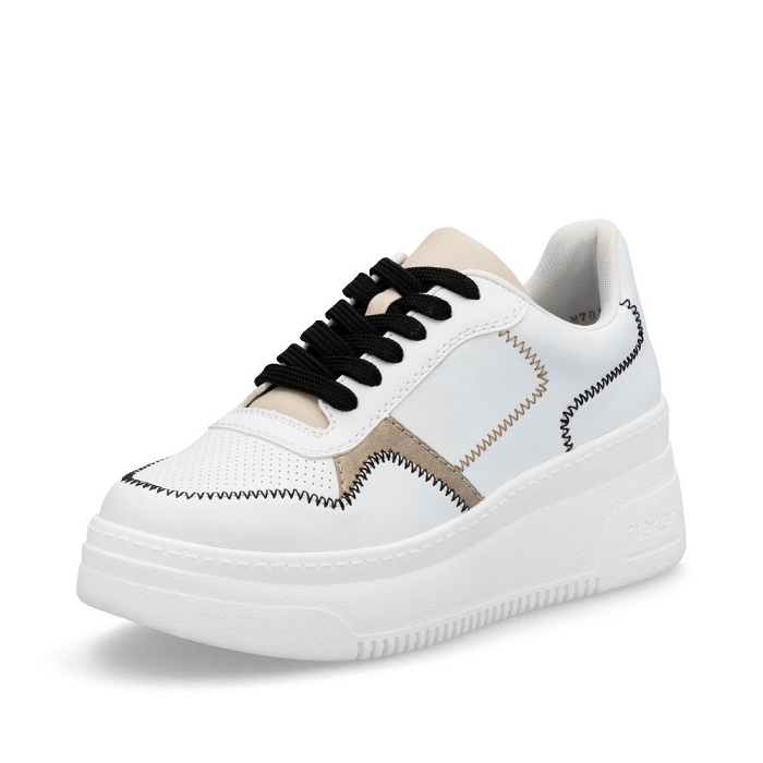 Rieker basket m7813 blanc