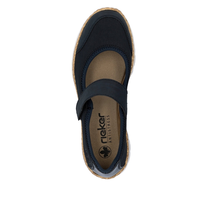 Rieker velcros n42b0 bleuY477001_4