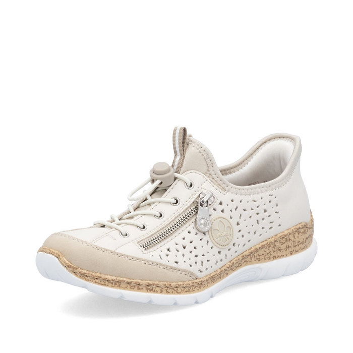 Rieker basket n42v3 beige