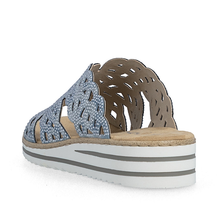 Rieker mule v0689 bleuY478702_3