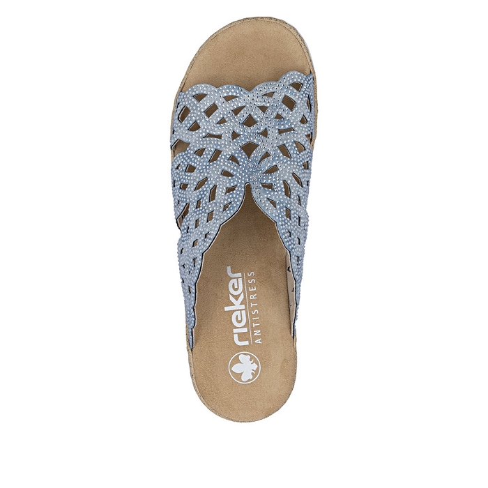 Rieker mule v0689 bleuY478702_4