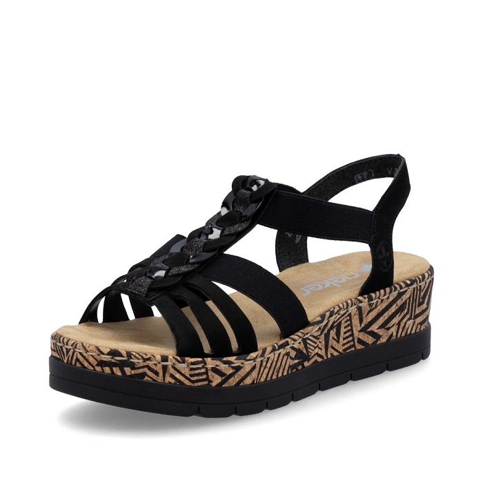 Rieker nu pieds v3902 noir