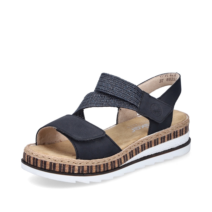 Rieker nu pieds v7974 bleu