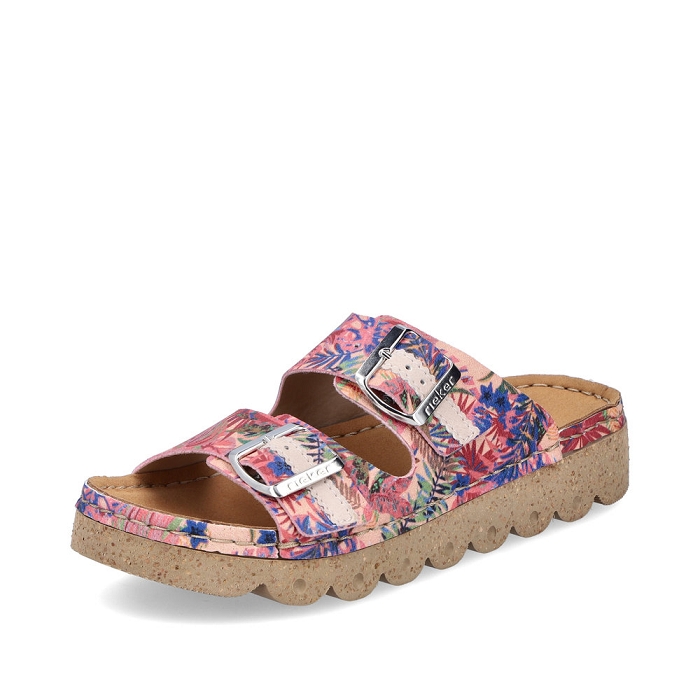 Rieker mule v8751 multicolore