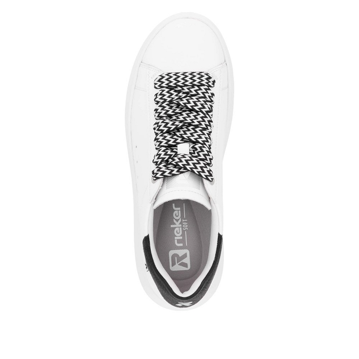 Rieker basket w1201 blancY480001_4