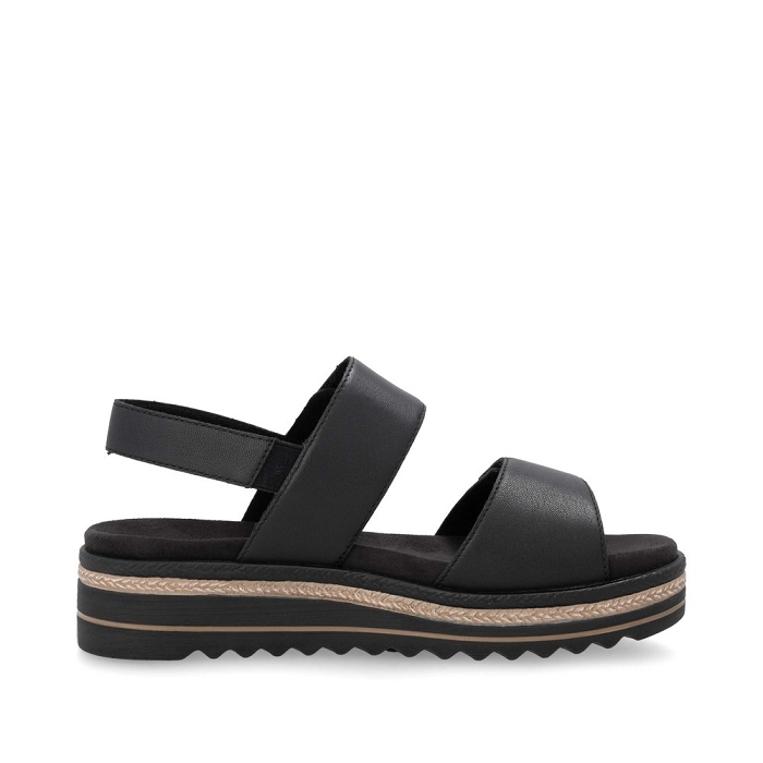 Remonte nu pieds d0q59 noirY487001_2