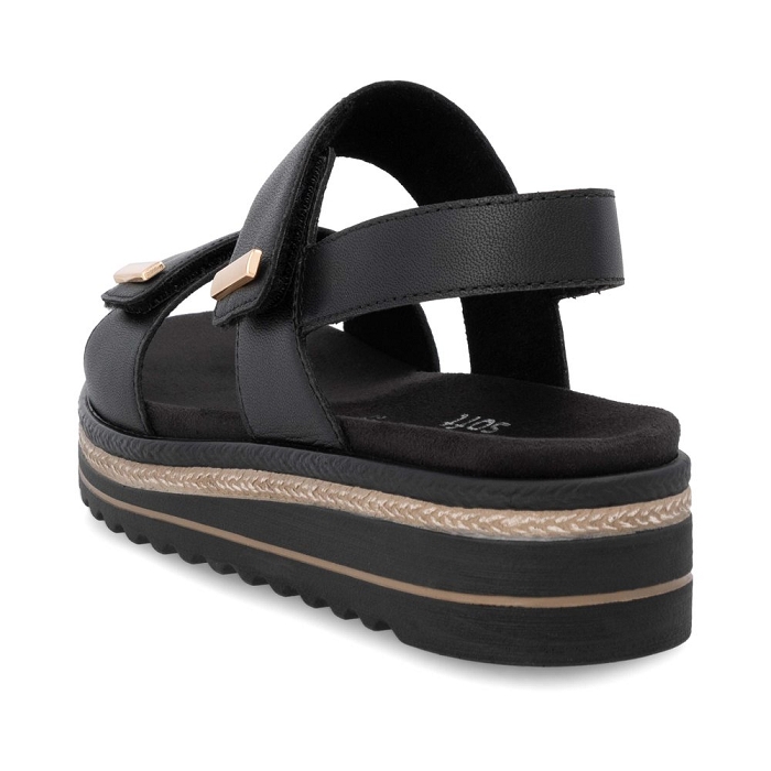 Remonte nu pieds d0q59 noirY487001_3