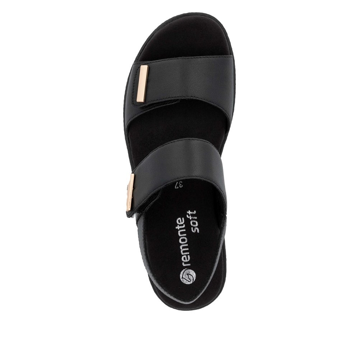 Remonte nu pieds d0q59 noirY487001_4