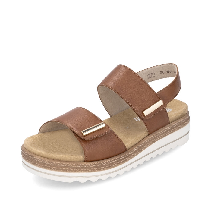 Remonte nu pieds d0q59 brun