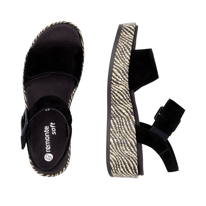 Remonte nu pieds d1n54 noirY488101_6