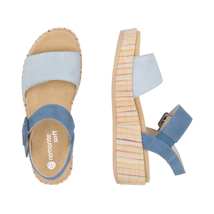 Remonte nu pieds d1n54 bleuY488102_6