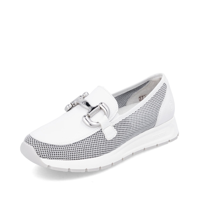 Remonte mocassin d2g02 blanc