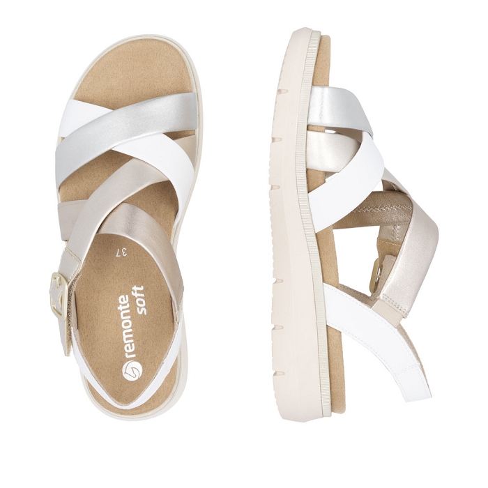 Remonte nu pieds d2k53 metalliqueY490301_6