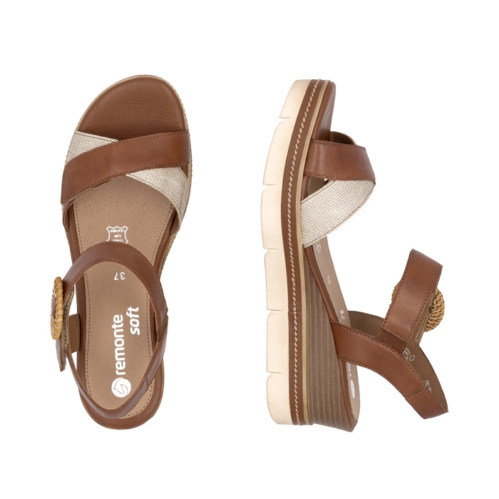 Remonte nu pieds d2l50 brunY490401_6