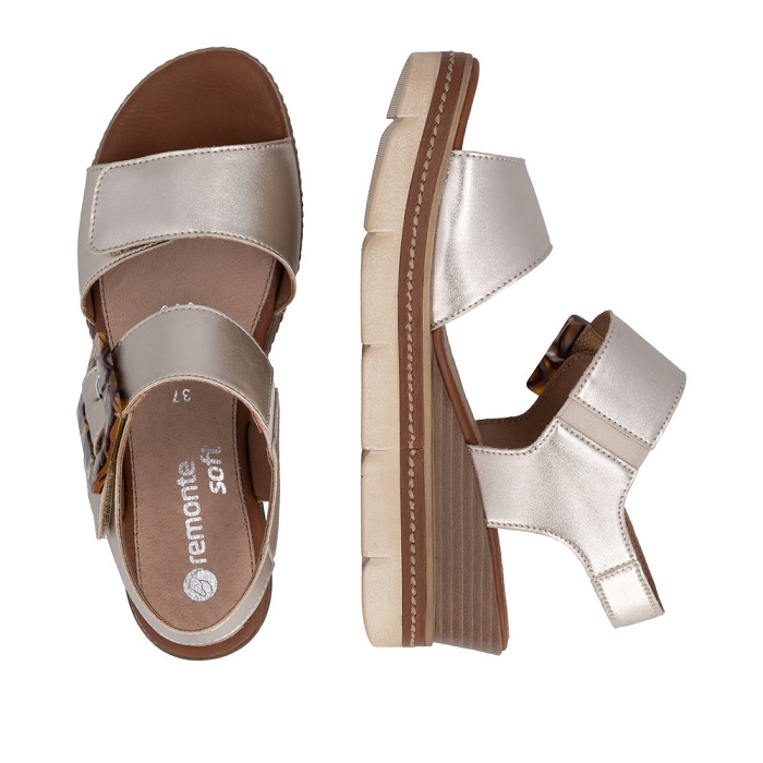 Remonte nu pieds d2l53 metalliqueY490505_6