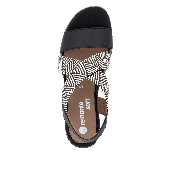 Remonte nu pieds d2l54 noirY490601_4