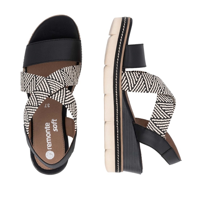 Remonte nu pieds d2l54 noirY490601_6