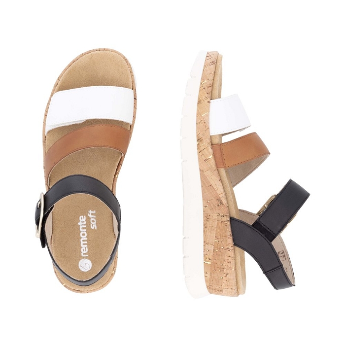 Remonte nu pieds d2p50 noirY490901_6