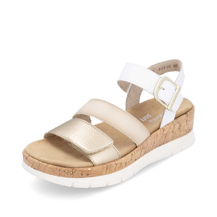 Remonte nu pieds d2p50 blanc