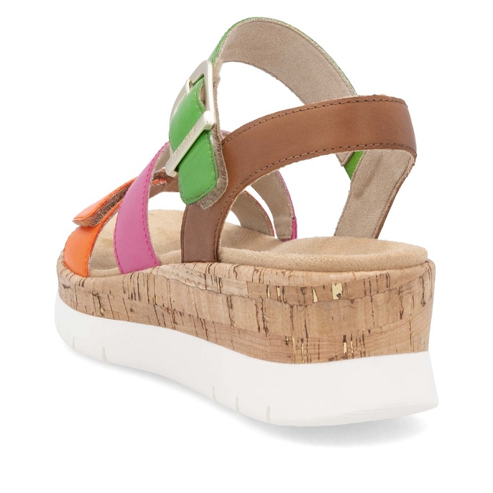 Remonte nu pieds d2p50 multicoloreY490903_3