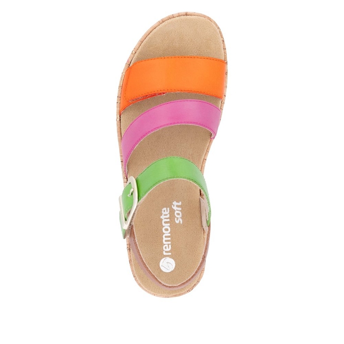 Remonte nu pieds d2p50 multicoloreY490903_4