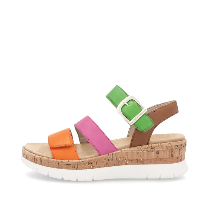 Remonte nu pieds d2p50 multicoloreY490903_5