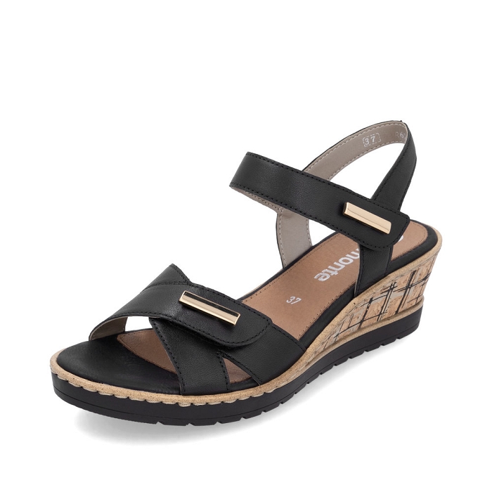 Remonte nu pieds r6266 noir