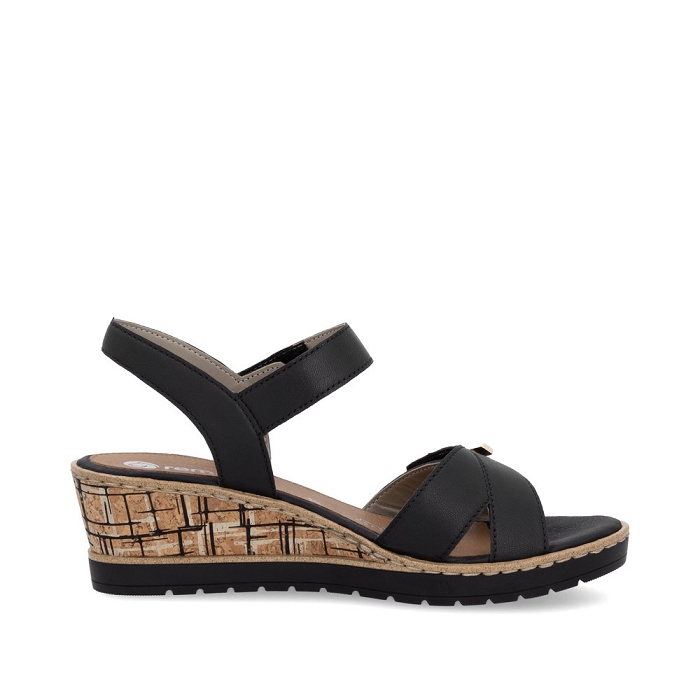 Remonte nu pieds r6266 noirY491101_2