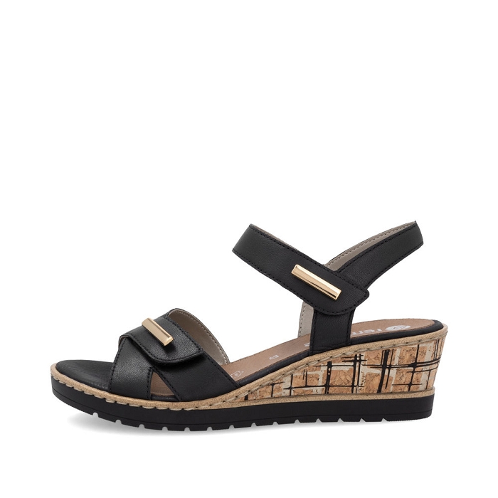 Remonte nu pieds r6266 noirY491101_5