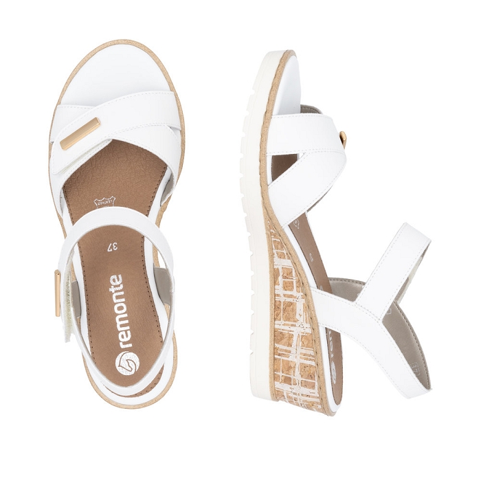 Remonte nu pieds r6266 blancY491102_6