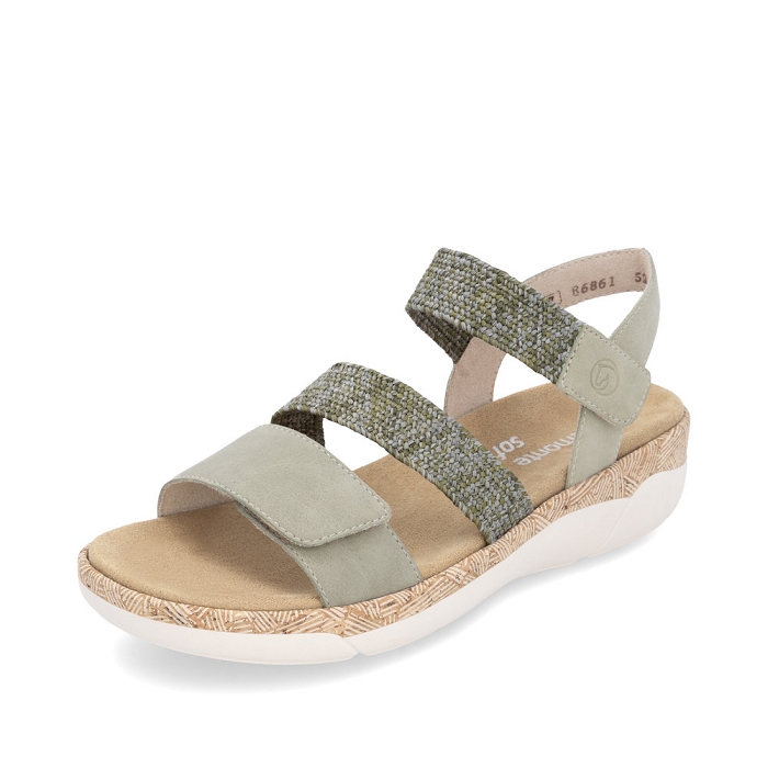 Remonte nu pieds r6861 vert