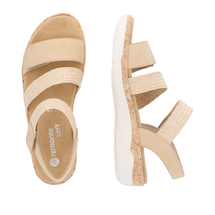 Remonte nu pieds r6861 brunY491403_6
