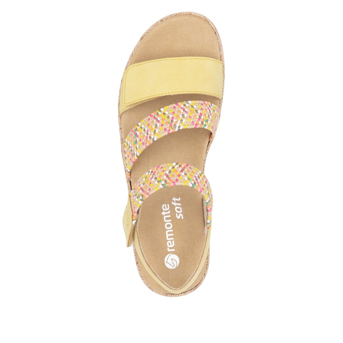 Remonte nu pieds r6861 jauneY491404_4
