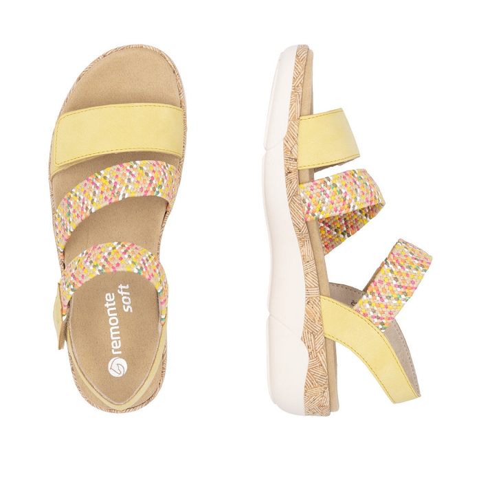 Remonte nu pieds r6861 jauneY491404_6