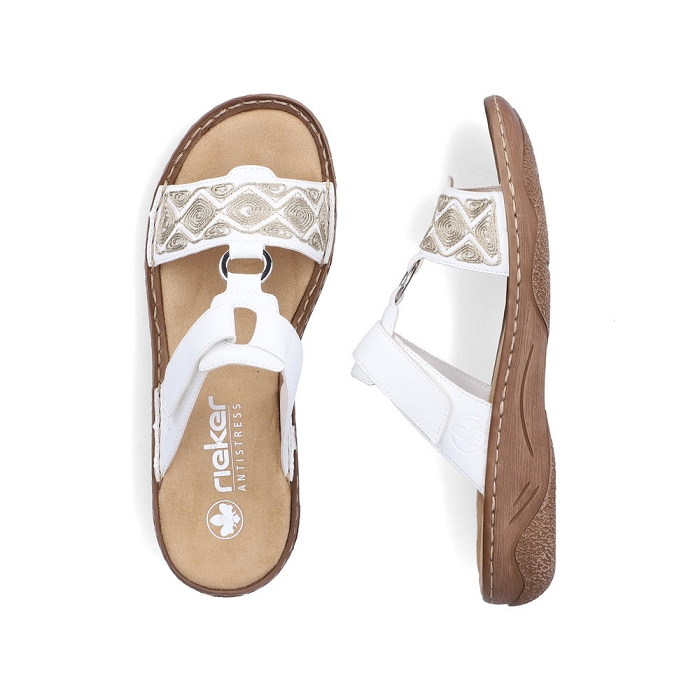 Rieker mule v2864 blancY493802_6