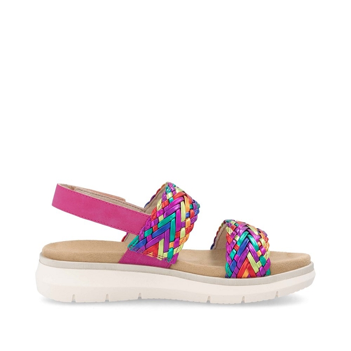 Remonte nu pieds d2k52 multicoloreY496001_2