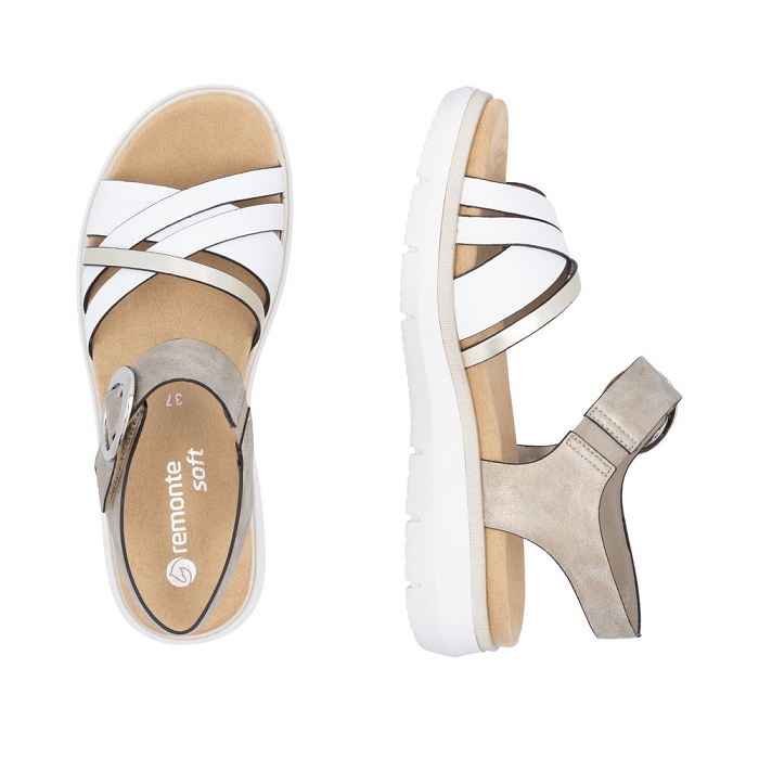 Remonte nu pieds d2k55 metalliqueY496101_6